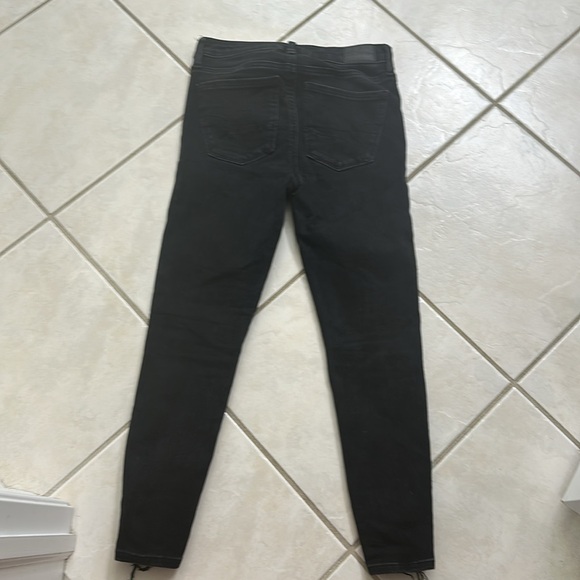 American Eagle Black Jegging 2 Short - Picture 4 of 4